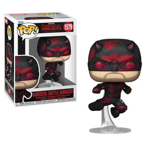 Funko pop Daredevil / Demolidor - Battle Danaged Daredevil: Born Again #1579 - Produto Original