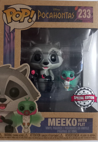 Disney Pocahontas Meeko  (Vaulted) Disney #233 - Produto Original