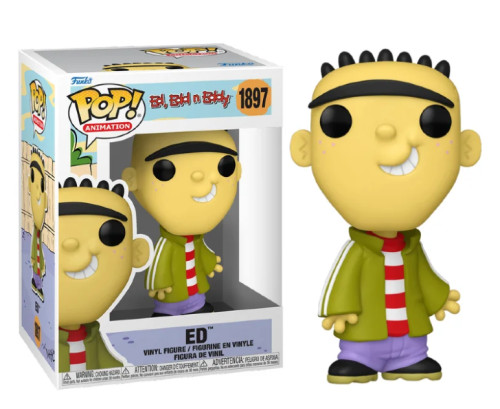 Funko Pop - CartoonNetwork - Du, Dudu e Edu - Edu / Ed 1897 Du Dudu E Edu #1897 - Produto Original