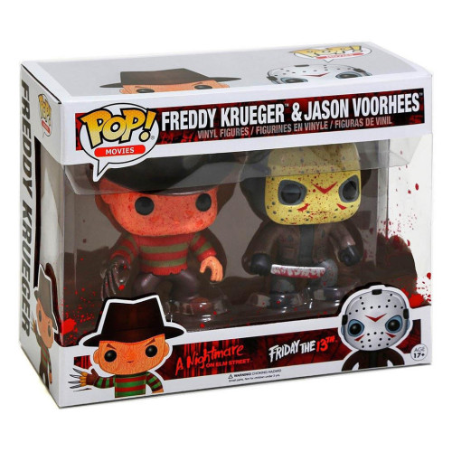 FUNKO POP MOVIES A NIGHTMARE ON ELM STREET / FRIDAY THE 13TH - FREDDY KRUEGER & JASON VOORHEES 2-PACK (12115) - Movies - #12115
