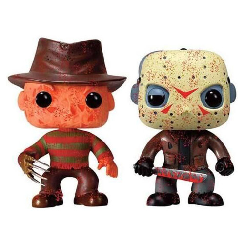 FUNKO POP MOVIES A NIGHTMARE ON ELM STREET / FRIDAY THE 13TH - FREDDY KRUEGER & JASON VOORHEES 2-PACK (12115) - Movies - #12115