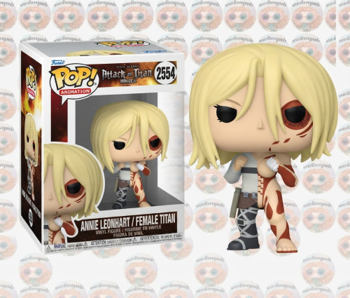 [prÉ-vendas] Funko Pop - Attack On Titan - Annie Leonhart / Female Titan 2554 Animation Attack On Titan #2554 - Produto Original