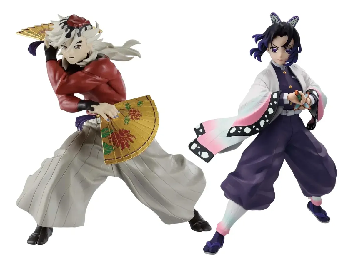 Figure : Shinobu Koncho & Doma - Vibration Stars - LanÇamento-Demon Slayer: Kimetsu No Yaiba-