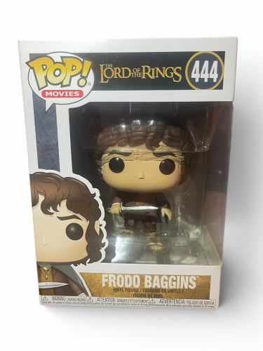 Funko Pop Frodo Baggins #444 Senhor dos Anéis - Original / Fotos Reais Senhor Dos Anéis #444 - Produto Original