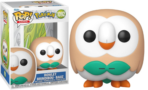 Funko Pop! Games: Pokemon - Rowlet-Pokemon-1092