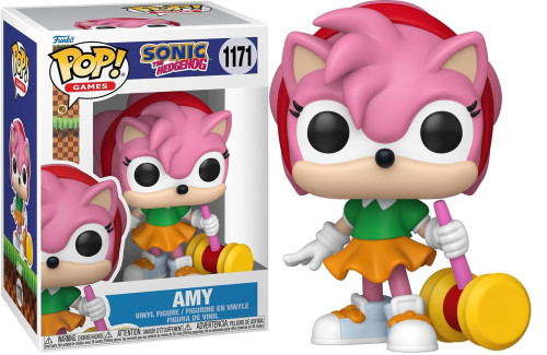 Funko Pop! Games: Sonic The Hedgehog - Amy Sonic The Hedgehog #1171 - Produto Original