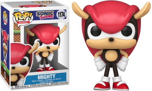 Funko Pop! Games: Sonic The Hedgehog - Mighty Sonic The Hedgehog #1174 - Produto Original