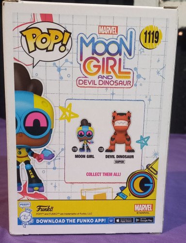 Funko Pop -Moon Girl - Marvel Moon Girl And Devil Dinosaur - #1119