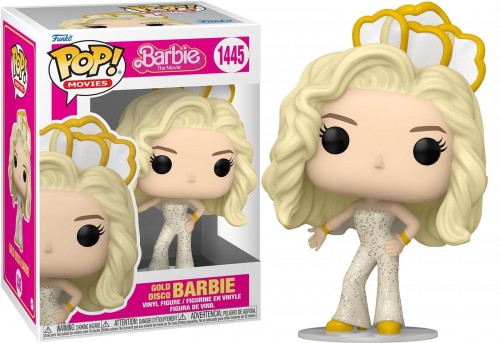 Funko Pop! Movies: Barbie - Gold Disco Barbie-Barbie-1445