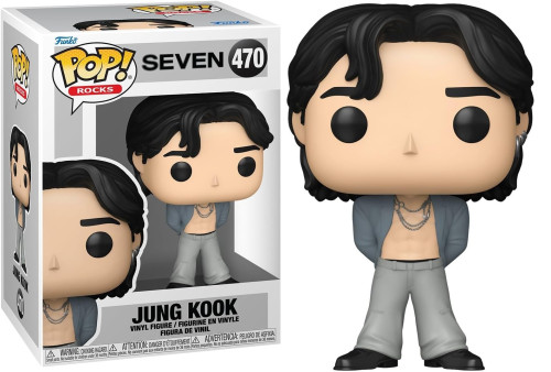 Funko Pop! Rocks: Bts - Jung Kook - (seven)-Rocks-470