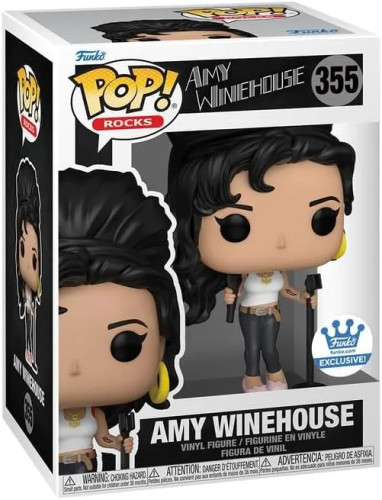 Funko Pop! Rocks Amy Winehouse 355 (FunkoShop Exclusive)-Rocks Amy Winehouse-355