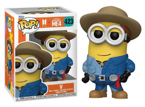 Funko Pop BTS & Illumination's Despicable ME4 V 423-BTS & Illumination's-423