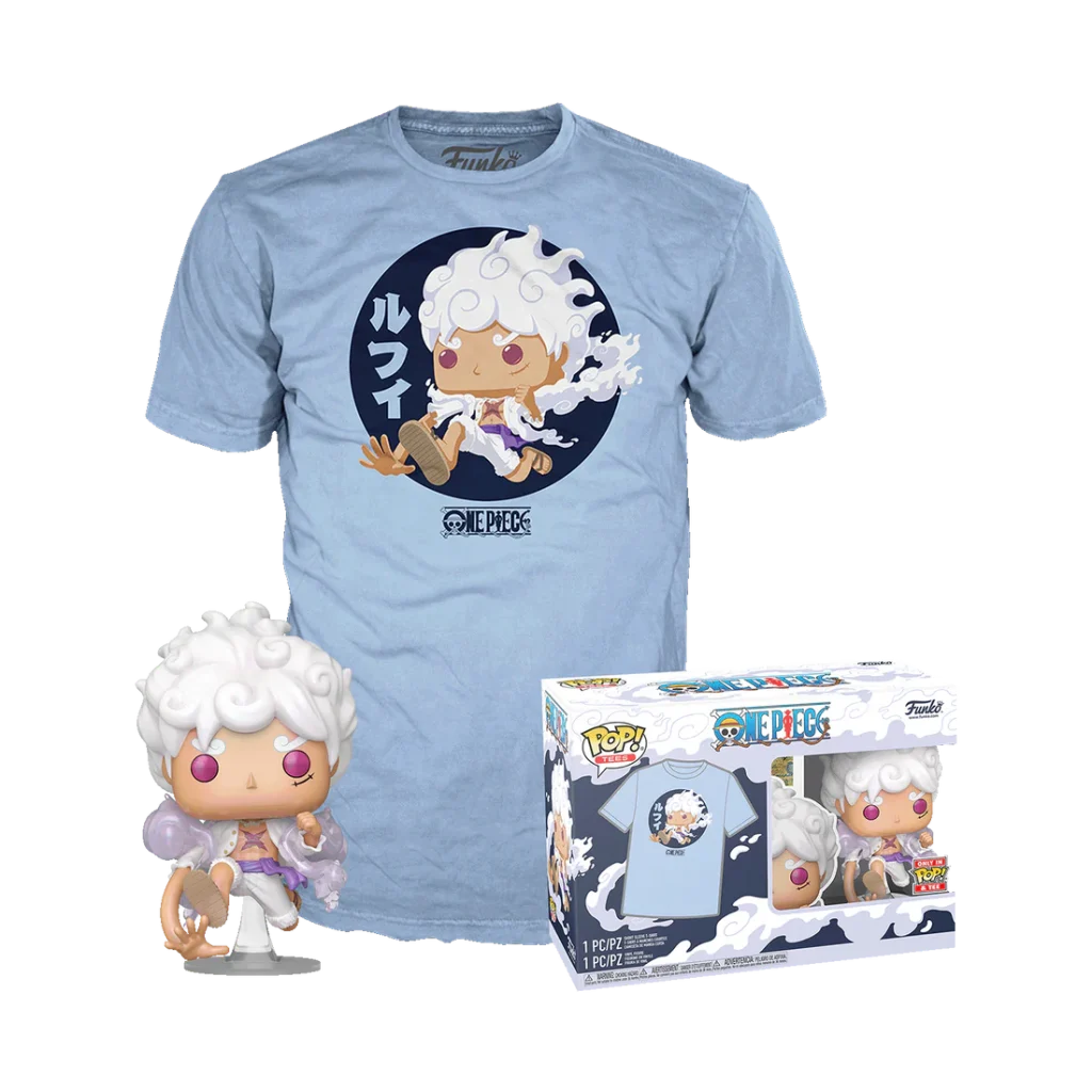 Funko Pop Gear Five Pop & Tee XS (P) One Piece #1607 - Produto Original