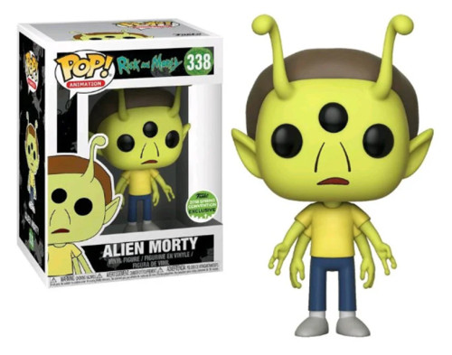 Funko Pop Original Rick And Morty - Alien Morty #338 Funko POP! #0 - Produto Original