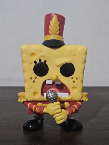 Funko Pop Spongebob Squarepants (band Outfit) 561 Sem Caixa Bob Esponja #561 - Produto Original
