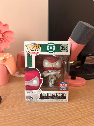 Funko Pop! Dc Comics Lanterna Verde / Green Lantern White Lantern Sinestro 398 Exclusivo Dc Comics #398 - Produto Original