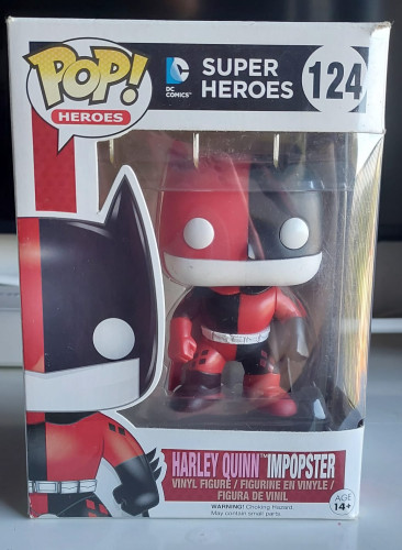 Funko Pop! Dc Comics Batman Arlequina / Harley Quinn Imposter Harley Quinn #124 - Produto Original
