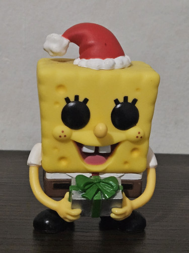 Funko Pop SpongeBob 453 Sem Caixa Christmas / Holiday-Bob Esponja-453