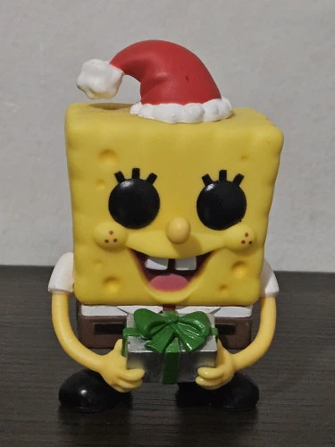 Funko Pop Spongebob 453 Sem Caixa Christmas / Holiday - Bob Esponja  #453