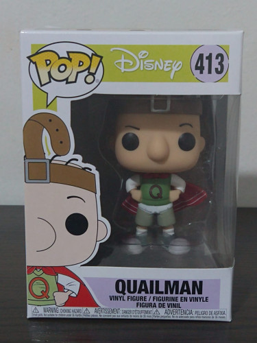 Funko Pop Quailman 413 / Homem-Codorna Disney Disney Doug #413 - Produto Original