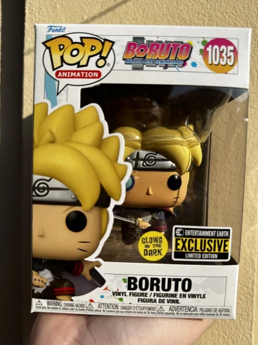 Funko Pop! Boruto: Naruto Next Generations- Boruto W/ Karma Gitd Ee Exclusive - Boruto Naruto Next Generations  #1035