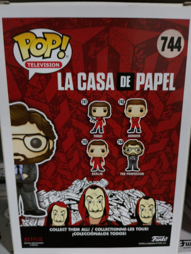  Television La Casa De Papel #744 - Produto Original