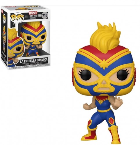 Funko Pop La Estrella Cosmica 710 Lucha Libre - Marvel Lucha Libre Edition - #710