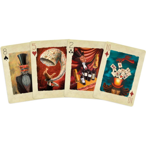 BARALHO DE CARTAS FABRINI COPAG 55 CARTAS P/ MAGICA JOGOS - Jogo De Tabuleiro - #