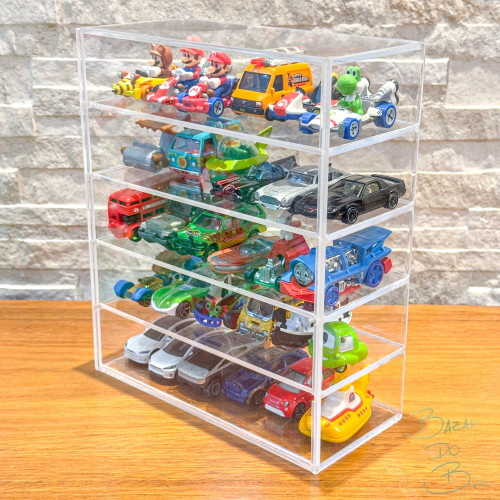 Vitrine Expositora Para 30 Hot Wheels / Matchbox - Expositor - #