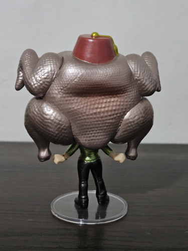 Funko Pop Monica Geller Turkey 706 Metallic / Metálico Caixa Danificada - Friends - #706