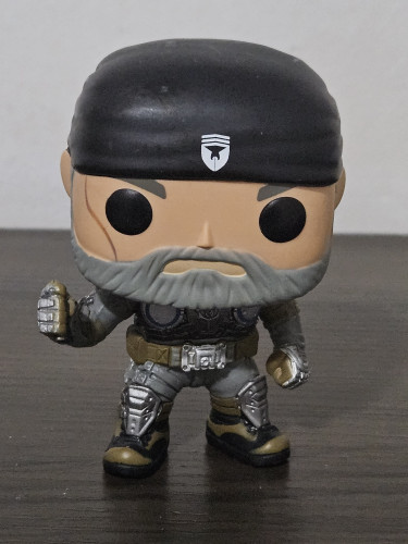 Funko Pop Marcus Fenix 204 Sem Caixa / Old Man-Gears Of War-204