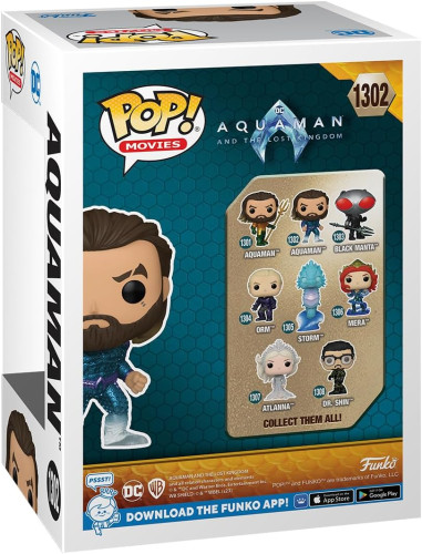 Pop! Aquaman And The Lost Kingdom - Aquaman #1302 Aquaman #1302 - Produto Original