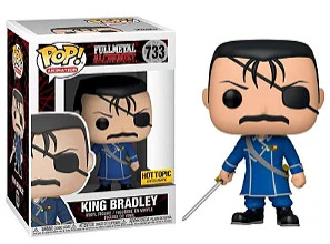 [prÉ-venda]  Funko Pop - Fullmetal Alchemist - King Bradley 733 (hottopic)-Fullmetal Alchemist Brotherhood-733