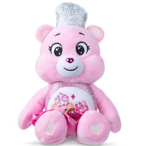 Action Figures [prÉ-venda] Care Bears X Wicked Fun Size Plush - Love-a-lot Bear As Glinda-MOVIES WICKED-