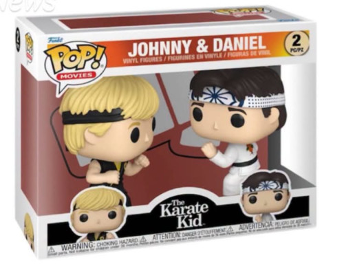 [prÉ-venda] Fuko Pop - The Karate Kid - 2 Pack Johnny & Daniel FUNKO POP #1 - Produto Original