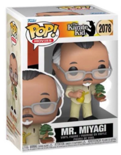 [prÉ-venda] Fuko Pop - The Karate Kid - Mr. Miyagi 2078 FUNKO POP #2078 - Produto Original