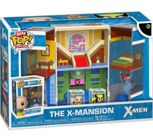 [prÉ-venda] Funko Bitty Box Playset - Marvel: X-men - The X-mansion-Marvel Wolverine-1