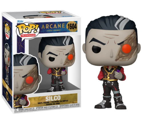 Funko Pop! - Arcane: League Of Legends - Silco 1604 Arcane: League Of Legends #1604 - Produto Original