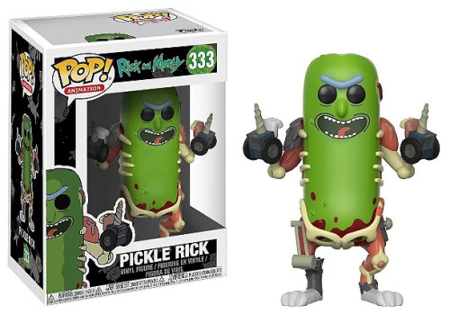 [prÉ-venda] Funko Pop! - Rick And Morty - Pickle Rick 333 (caixa Danificada)-Animation Rick And Morty-333