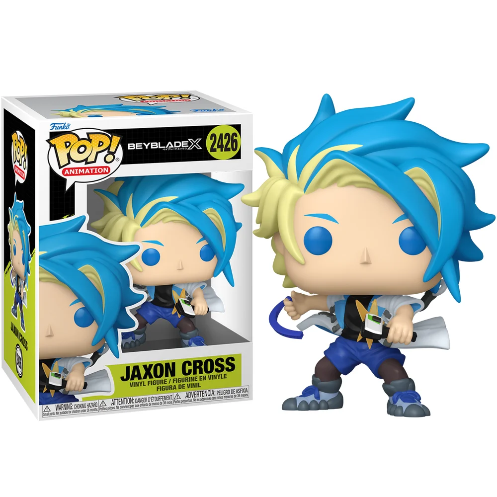[prÉ-venda] Funko Pop - Beyblade X - Jaxon Cross 2426 FUNKO POP #2426 - Produto Original
