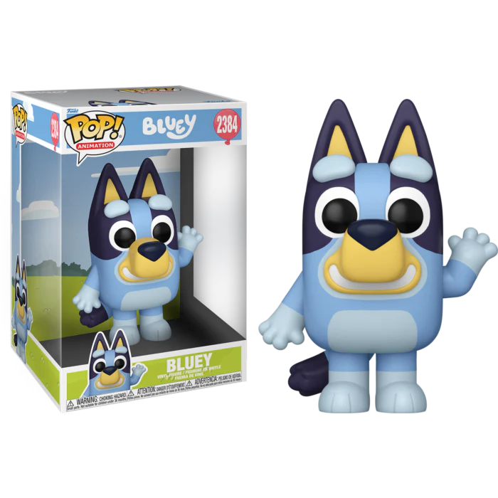 [prÉ-venda] Funko Pop - Bluey - Bluey 2384 Sized 10" FUNKO POP #2384 - Produto Original