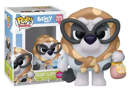 [prÉ-venda] Funko Pop - Bluey - Granny Gladys 2370 Flocked FUNKO POP #2370 - Produto Original