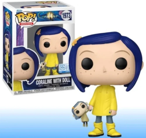 [prÉ-venda] Funko Pop - Coraline - Coraline With Doll 1973 FUNKO POP #1973 - Produto Original