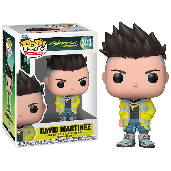 [prÉ-venda] Funko Pop - Cyberpunk Edgerunners - David Martinez 2413 FUNKO POP #2413 - Produto Original