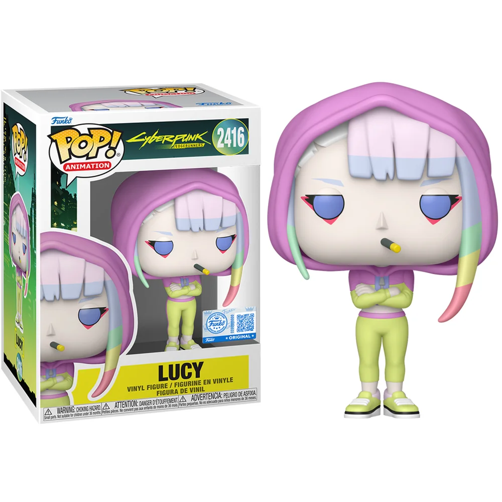 [prÉ-venda] Funko Pop - Cyberpunk Edgerunners - Lucy 2416 FUNKO POP #2416 - Produto Original
