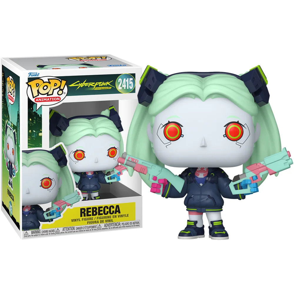 [prÉ-venda] Funko Pop - Cyberpunk Edgerunners - Rebecca 2415 FUNKO POP #2415 - Produto Original