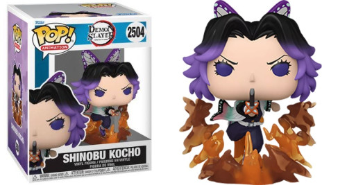 [prÉ-venda] Funko Pop - Demon Slayer - Shinobu Kocho 2504 FUNKO POP #2504 - Produto Original