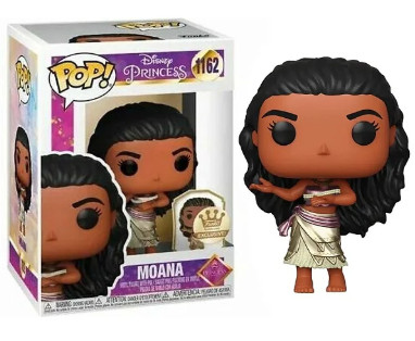 [prÉ-venda] Funko Pop - Disney: Princesas - Moana Gold 1162 (funkoshop)-Disney Moana-1162