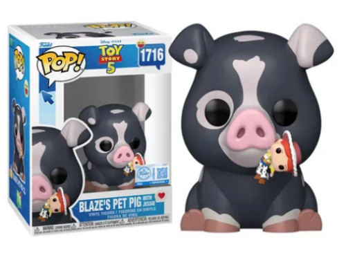 [prÉ-venda] Funko Pop - Disney: Toy Story - Blaze Pet Pig With Jessie 1716 FUNKO POP #1716 - Produto Original