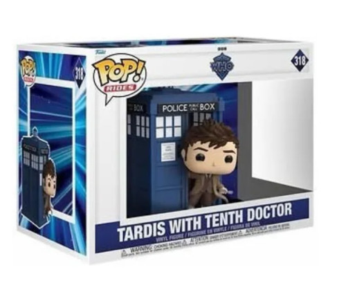 [prÉ-venda] Funko Pop - Doctor How - Tardis With Tenth Doctor 318 Television Doctor Who #318 - Produto Original